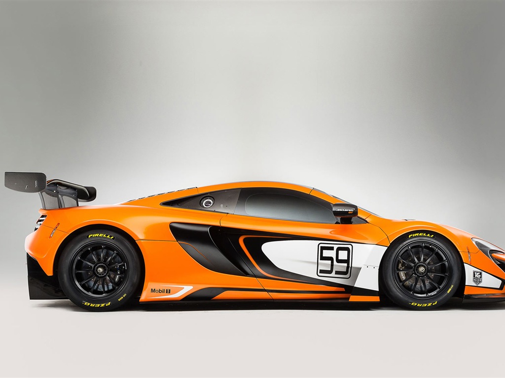 2015邁凱倫650S GT3 超級跑車高清壁紙 #11 - 1024x768