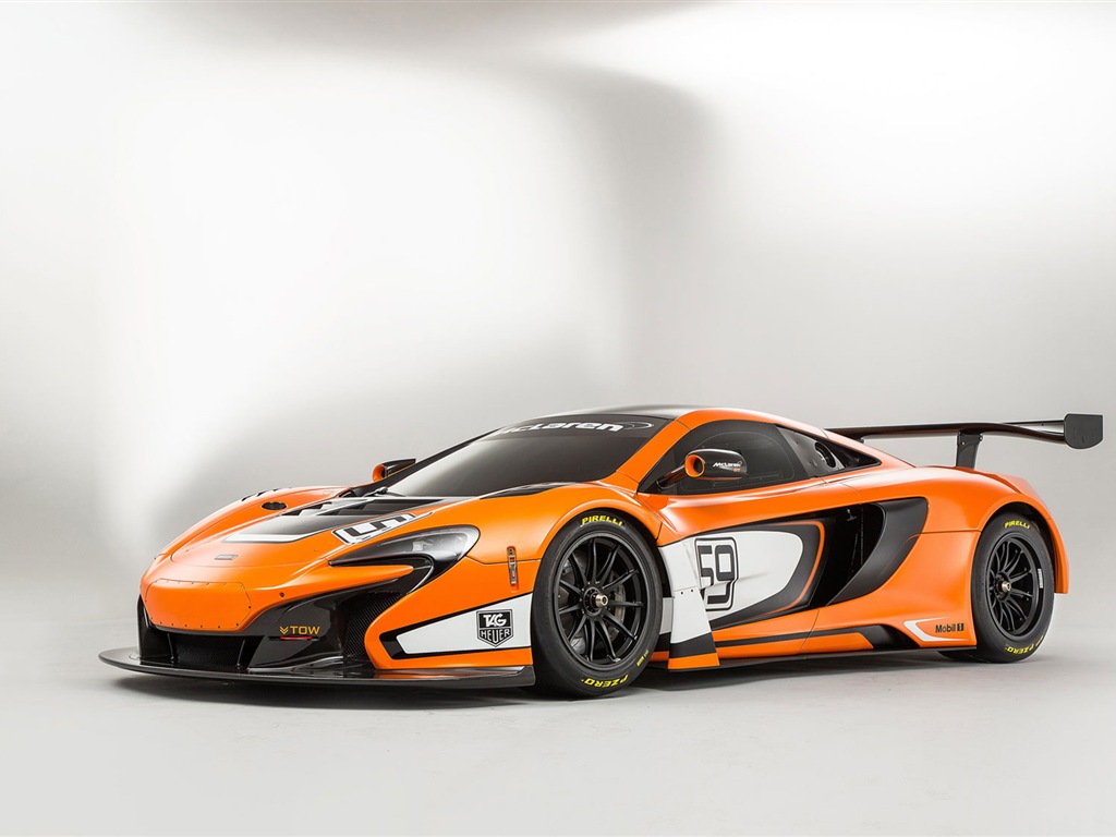 2015邁凱倫650S GT3 超級跑車高清壁紙 #12 - 1024x768