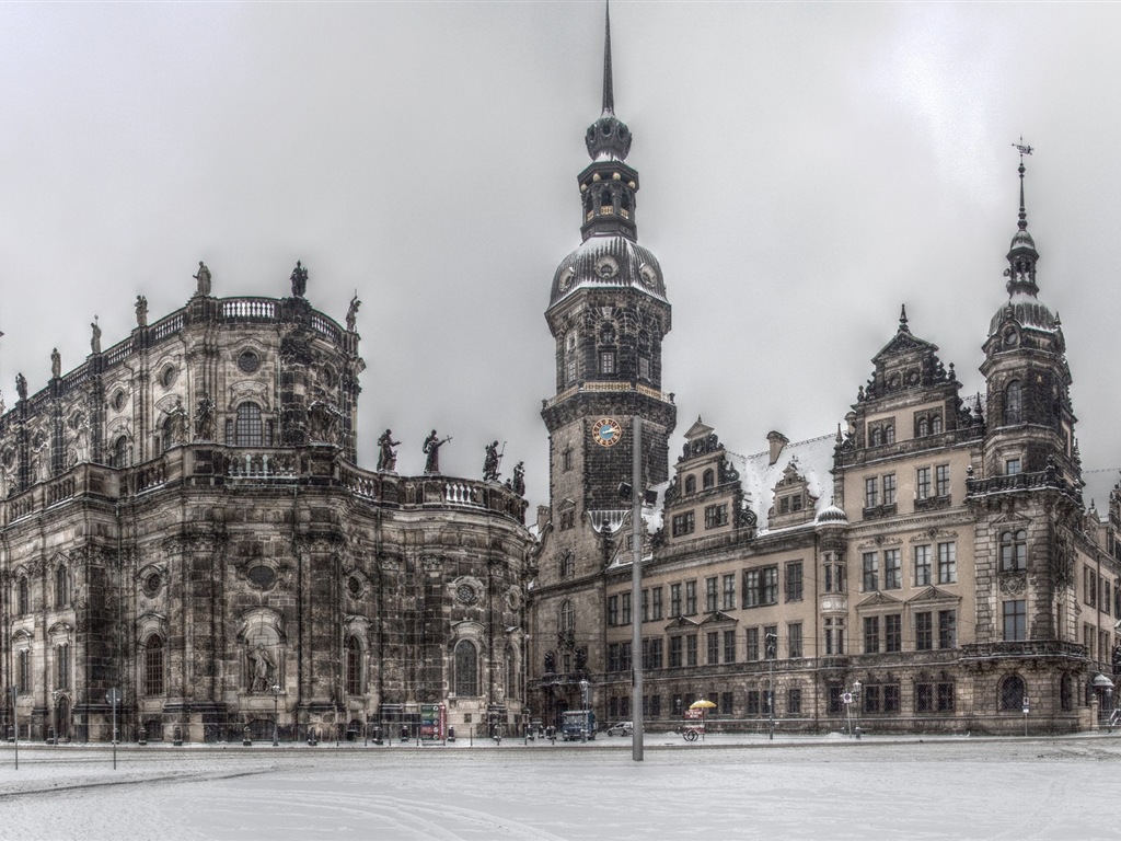독일 드레스덴 도시 풍경의 HD 배경 화면 #10 - 1024x768