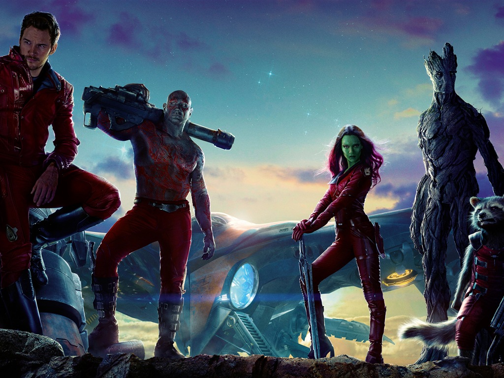 Guardians of the Galaxy 銀河護衛隊2014 高清壁紙 #4 - 1024x768