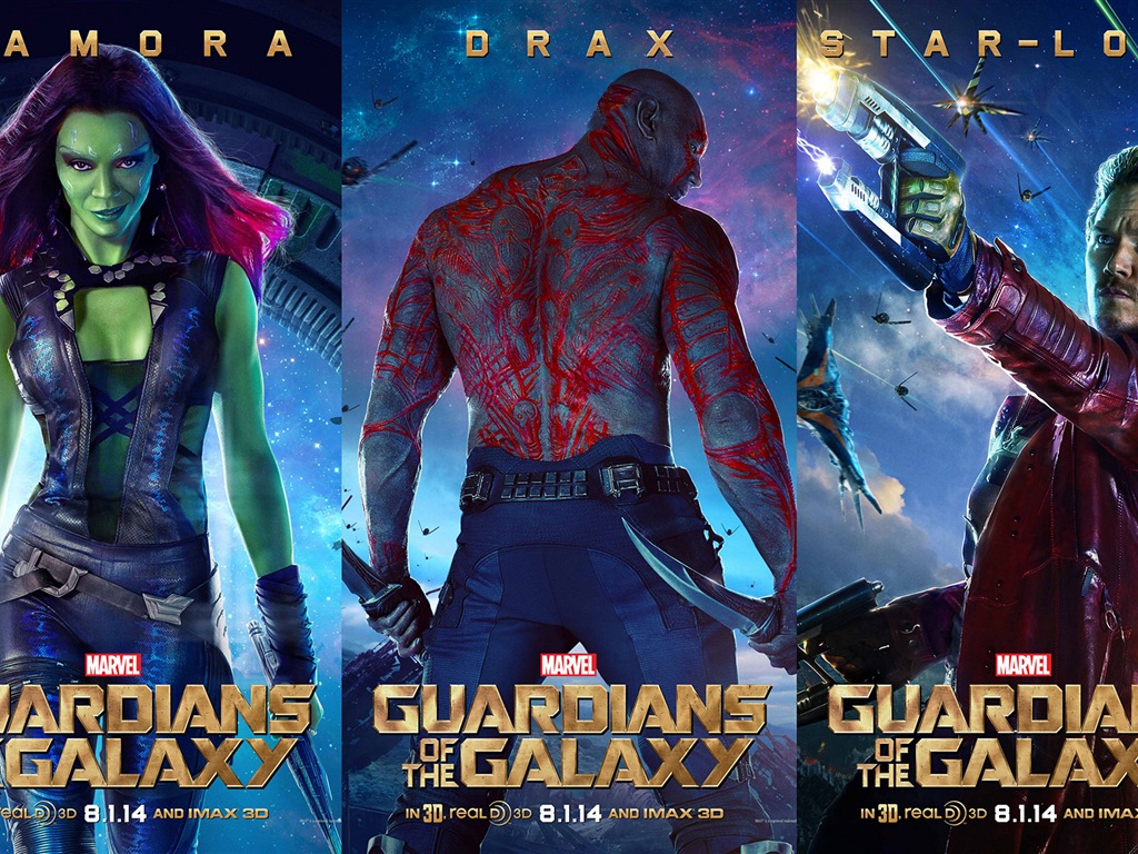 Guardianes de la Galaxia 2014 fondos de pantalla de películas de alta definición #12 - 1024x768