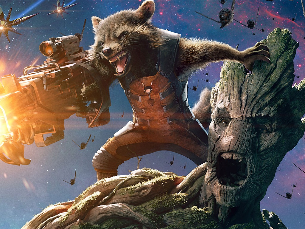 Guardians of the Galaxy 銀河護衛隊2014 高清壁紙 #14 - 1024x768