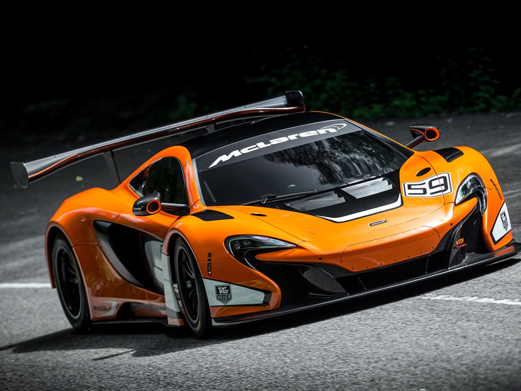 2015邁凱倫650S GT3 超級跑車高清壁紙 #1 - 1024x768
