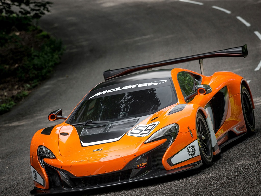 2015 McLaren 650S GT3 wallpapers superdeportivo HD #4 - 1024x768