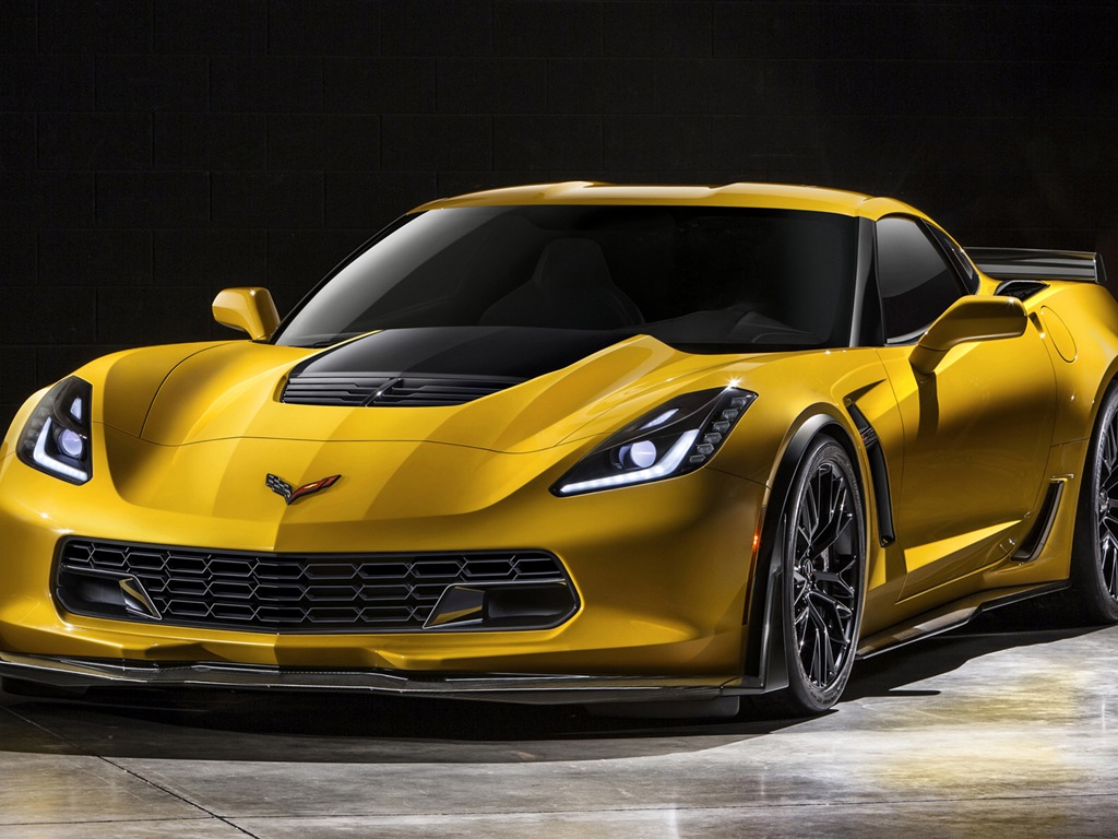 2015年雪佛兰 Corvette Z06跑车高清壁纸7 - 1024x768