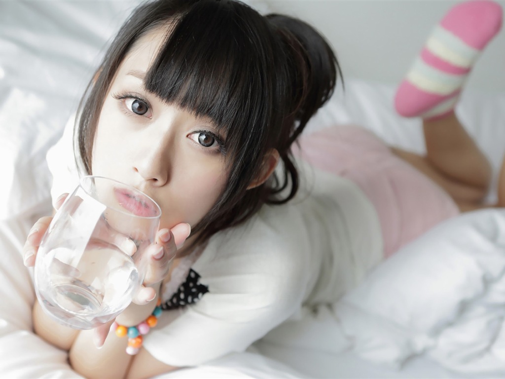 清純養眼的東方女孩 高清壁紙 #16 - 1024x768
