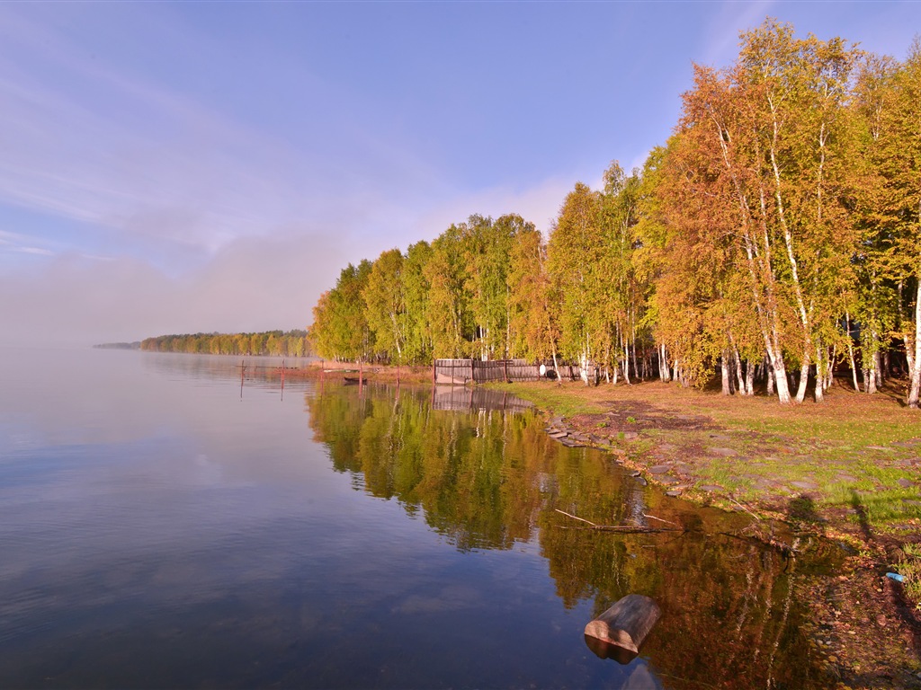 Lago Baikal en Rusia, fondos de pantalla paisaje HD #9 - 1024x768