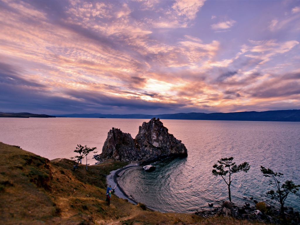 Lago Baikal en Rusia, fondos de pantalla paisaje HD #11 - 1024x768