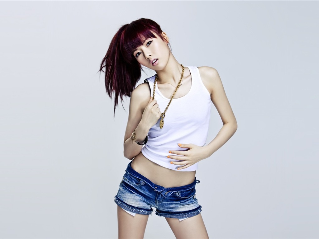 4Minute Koreanische Musik schöne Mädchen Kombination HD Wallpaper #11 - 1024x768