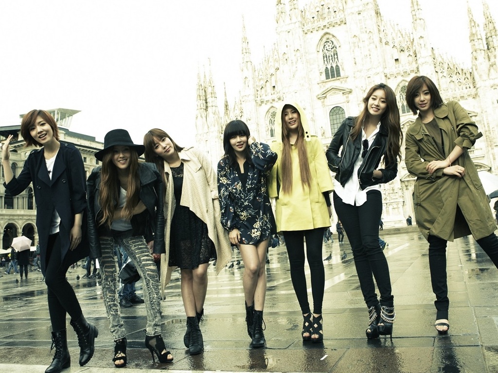 Grupo de música de T-ara, chicas coreana HD wallpaper #3 - 1024x768