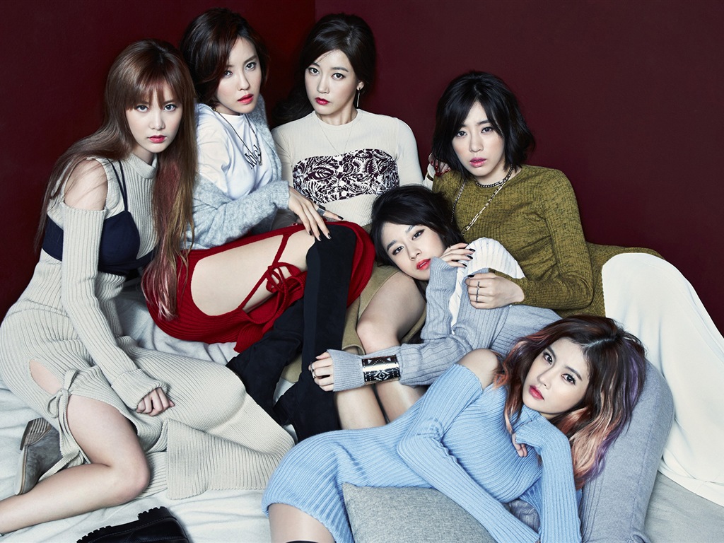 T-ARA Music Group, filles coréenne fond d'écran HD #7 - 1024x768