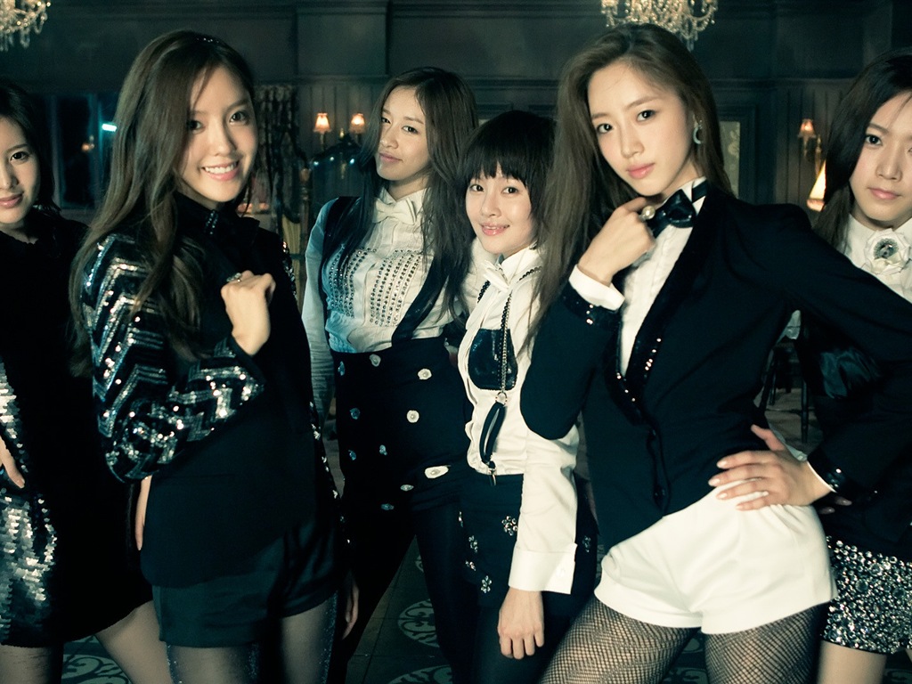 T-ARA Music Group, filles coréenne fond d'écran HD #22 - 1024x768