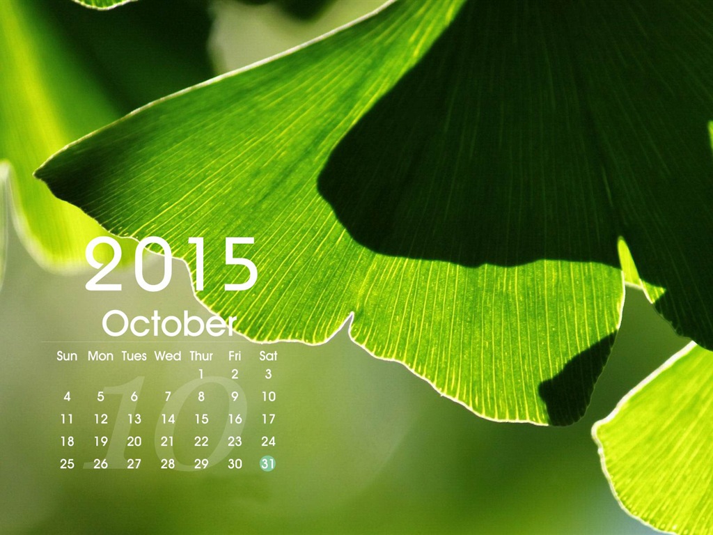 Kalender 2015 HD Wallpaper #15 - 1024x768