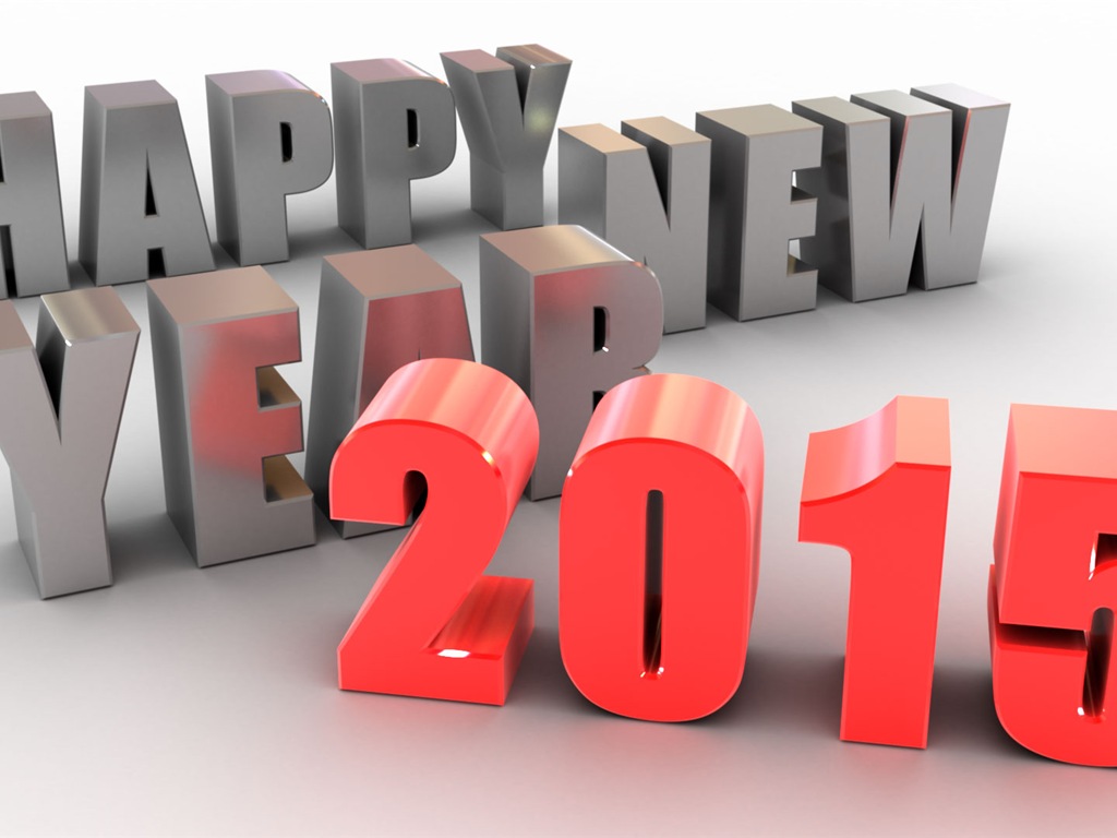 2015 New Year theme HD wallpapers (2) #2 - 1024x768