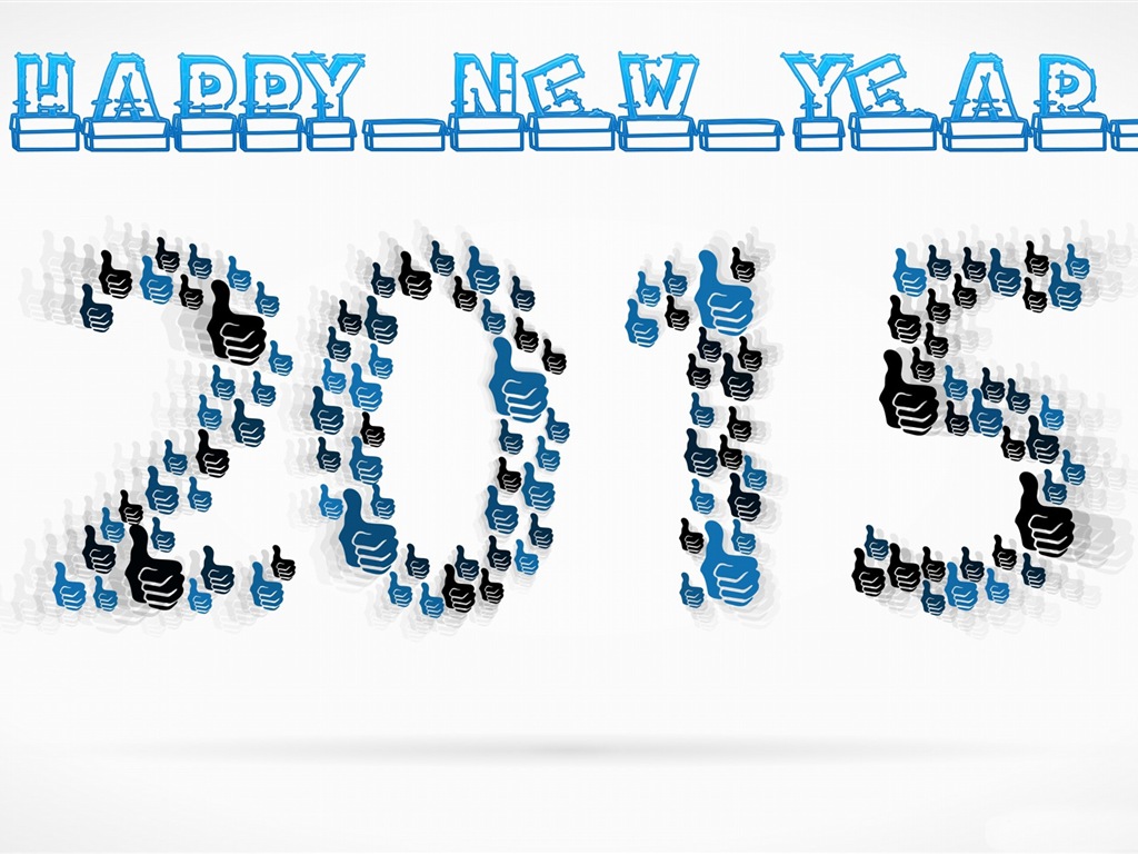 2015 Nový rok téma HD Tapety na plochu (2) #10 - 1024x768