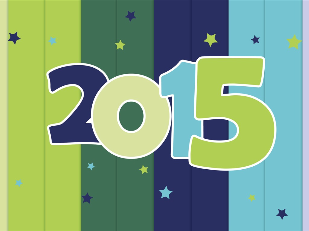 2015 새해 테마의 HD 배경 화면 (2) #11 - 1024x768