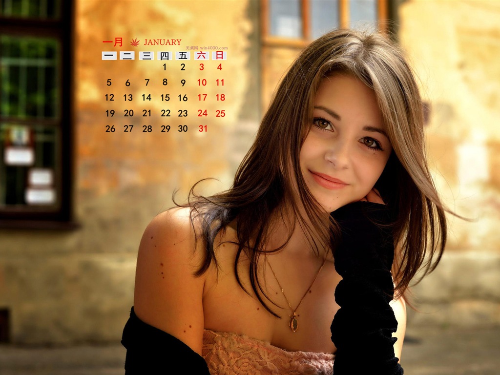 January 2015 calendar wallpaper (1) #5 - 1024x768