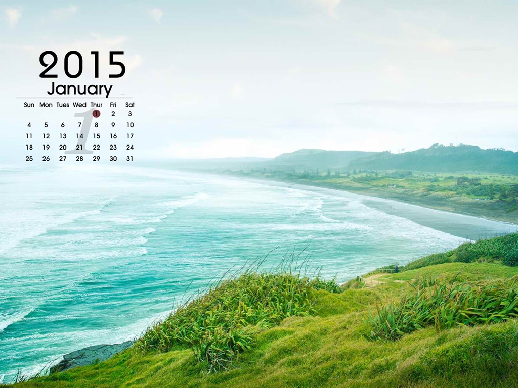 January 2015 calendar wallpaper (1) #16 - 1024x768