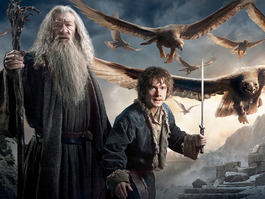 The Hobbit: The Battle of the Five Armies 霍比特人3：五軍之戰高清壁紙 #4 - 1024x768