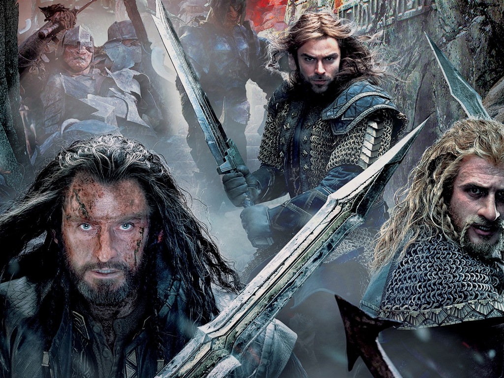 The Hobbit: The Battle of the Five Armies 霍比特人3：五軍之戰高清壁紙 #6 - 1024x768