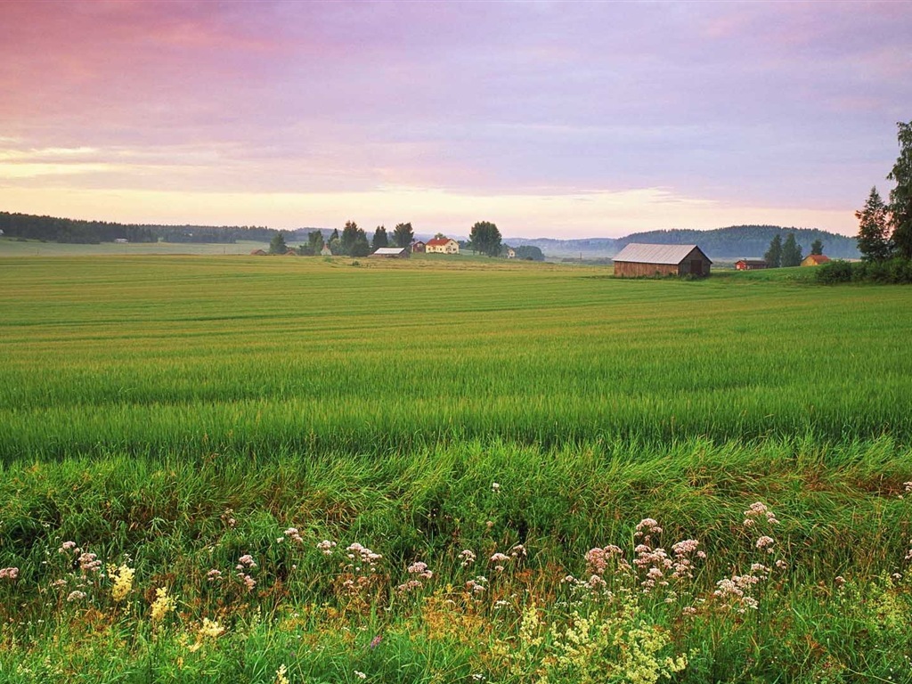 Nordic herrliche Landschaft HD Wallpaper #10 - 1024x768