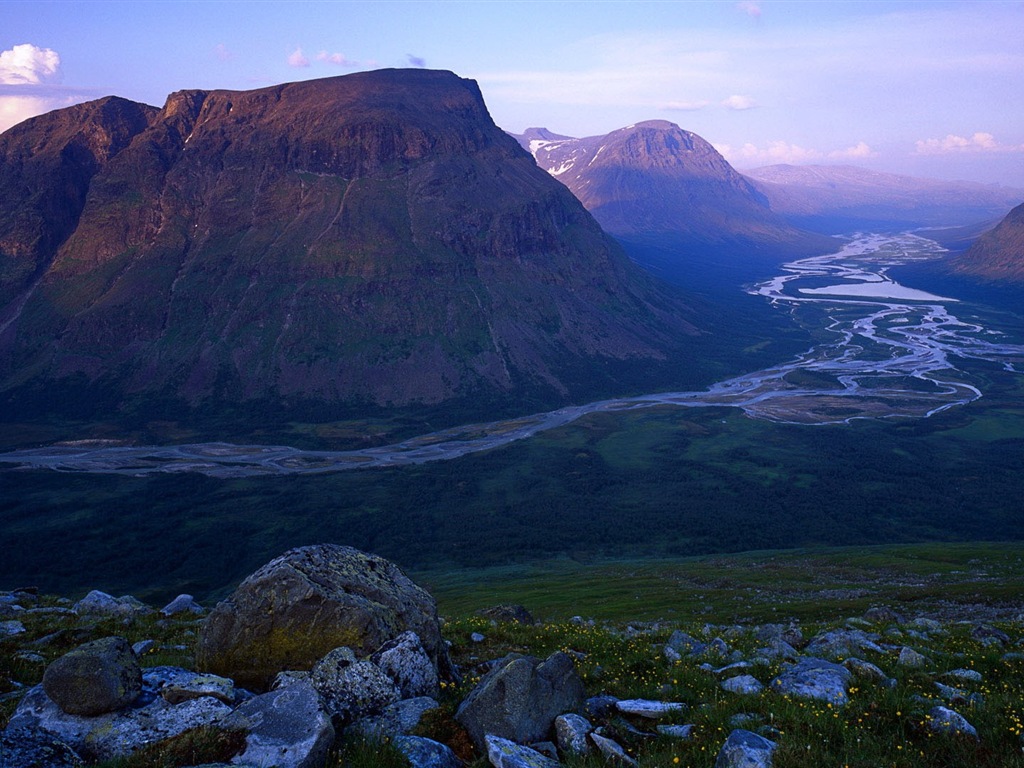Nordic krásné přírodní scenérie HD tapety na plochu #11 - 1024x768