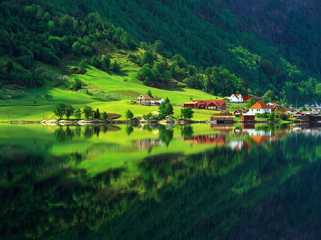 Nordic herrliche Landschaft HD Wallpaper #13 - 1024x768
