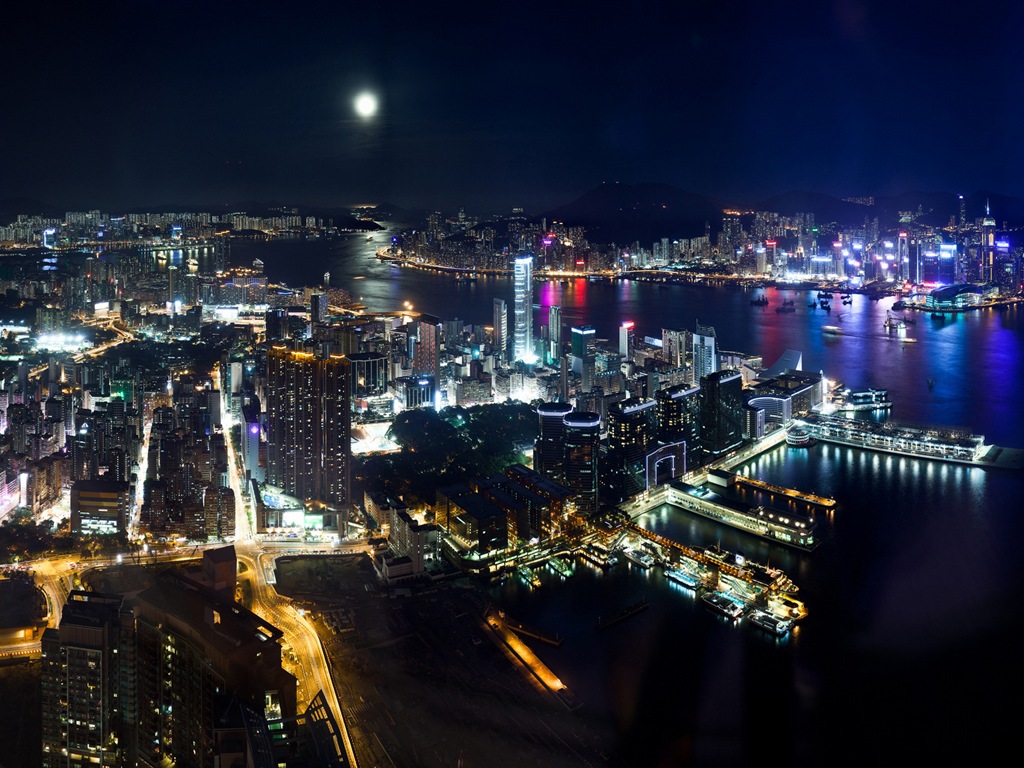 美麗的香港 城市景觀 高清壁紙 #5 - 1024x768