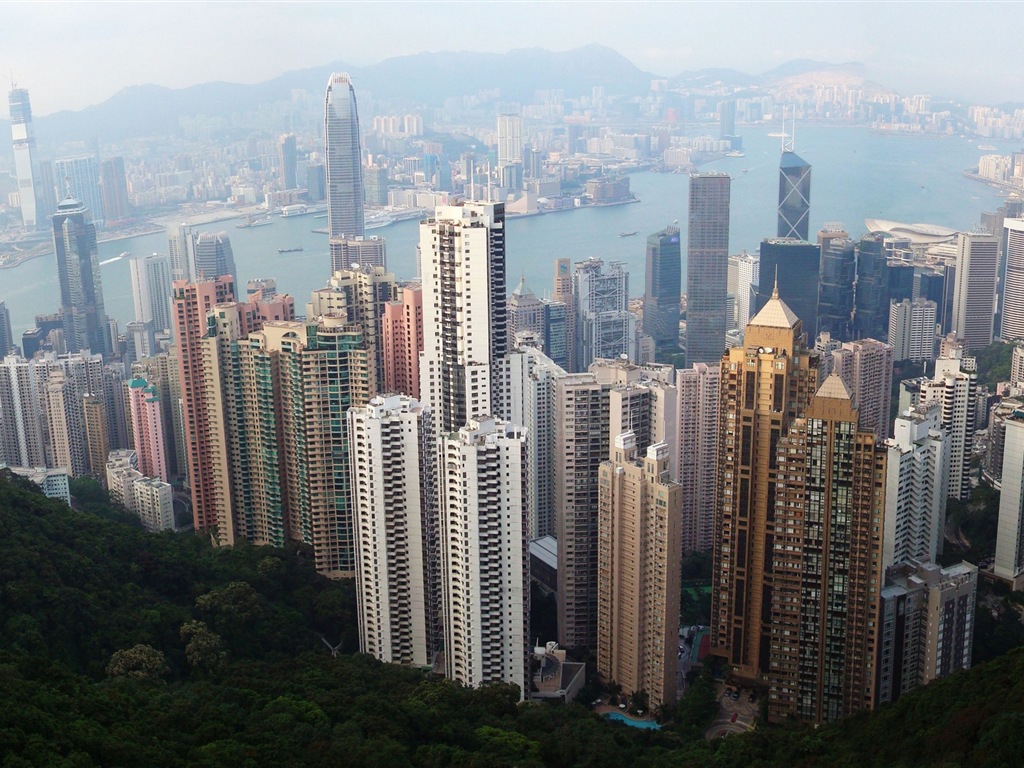 Hong Kong's urban landscape beautiful HD wallpapers #6 - 1024x768