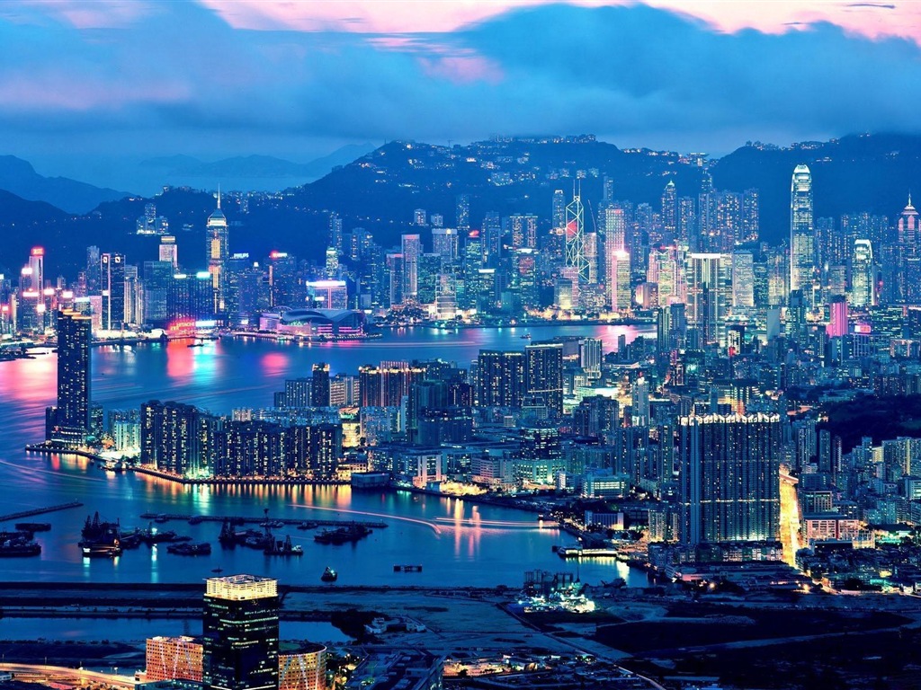 美丽的香港 城市景观 高清壁纸17 - 1024x768