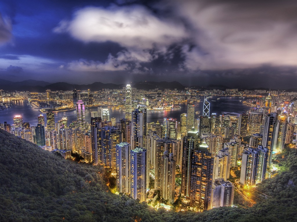美丽的香港 城市景观 高清壁纸19 - 1024x768