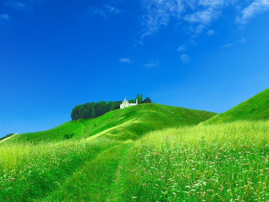 Belle couleur, décor naturel de fonds d'écran HD #2 - 1024x768