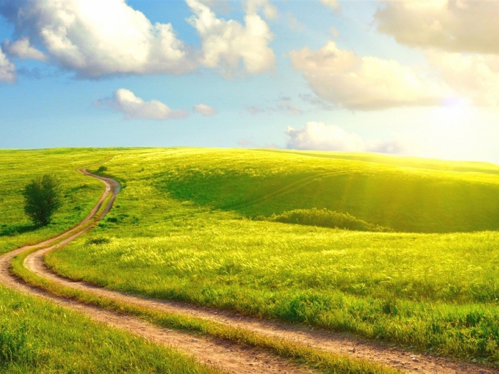迷人的色彩，自然風景 高清壁紙 #3 - 1024x768