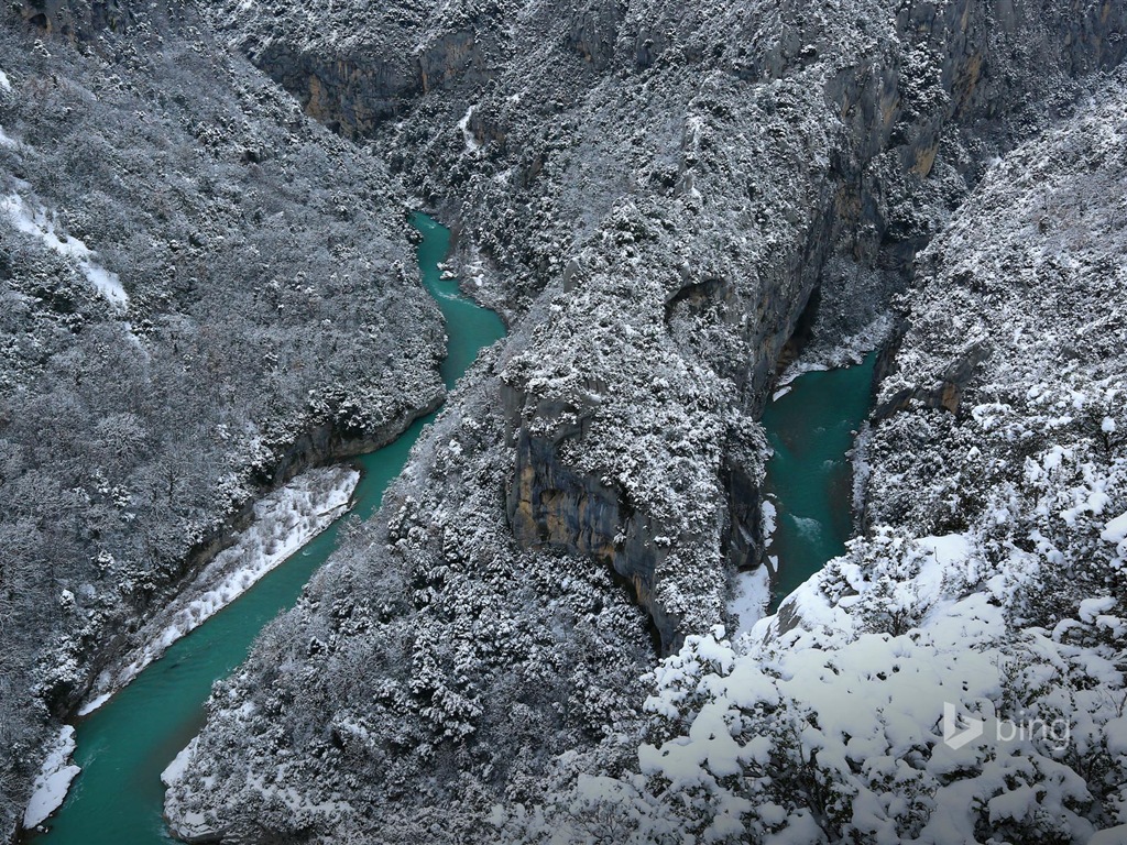 Février 2015 fonds d'écran HD Bing #10 - 1024x768