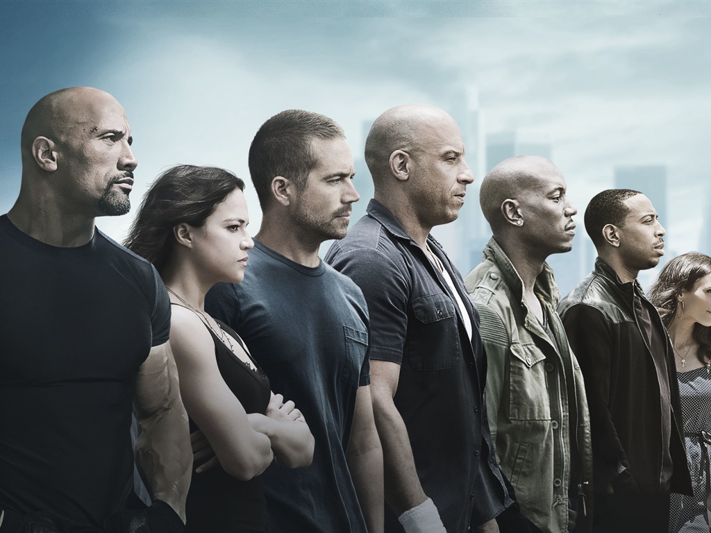 Fast and Furious 7 films HD fonds d'écran #1 - 1024x768