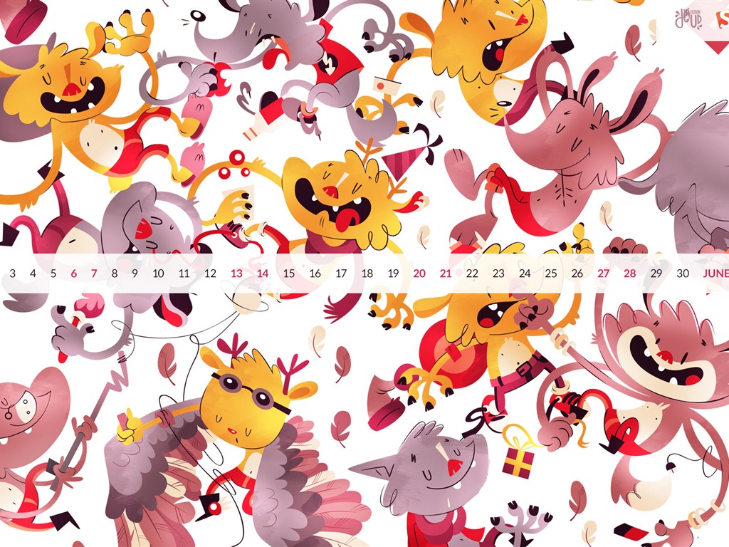 2015年6月 月曆壁紙(二) #5 - 1024x768