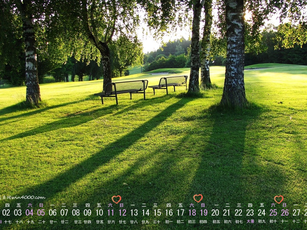 2015年7月 月曆壁紙(一) #18 - 1024x768