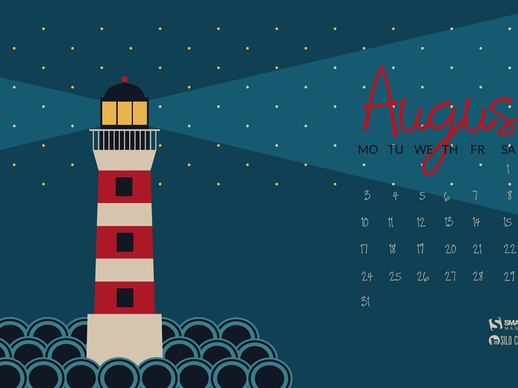 August 2015 calendar wallpaper (2) #18 - 1024x768