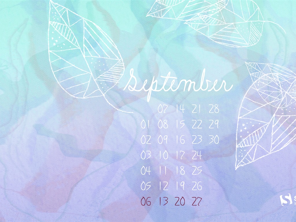 2015年9月 月曆壁紙(二) #8 - 1024x768