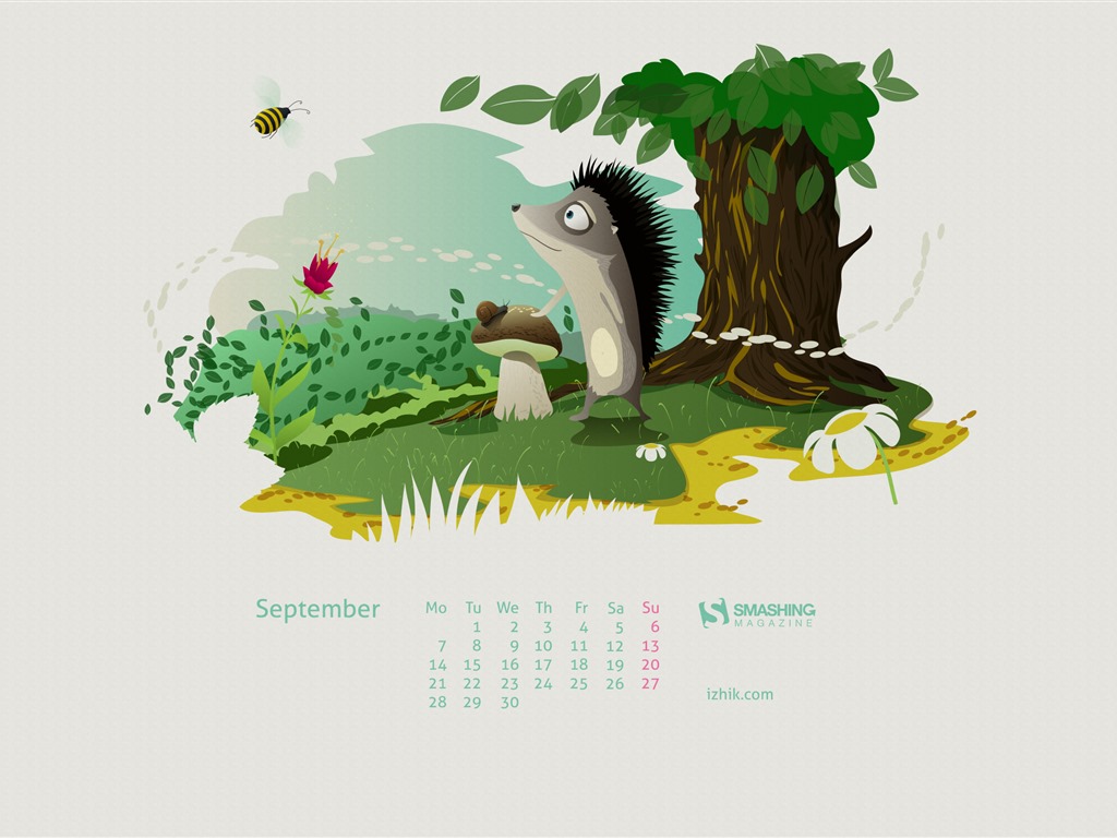 2015年9月 月曆壁紙(二) #13 - 1024x768