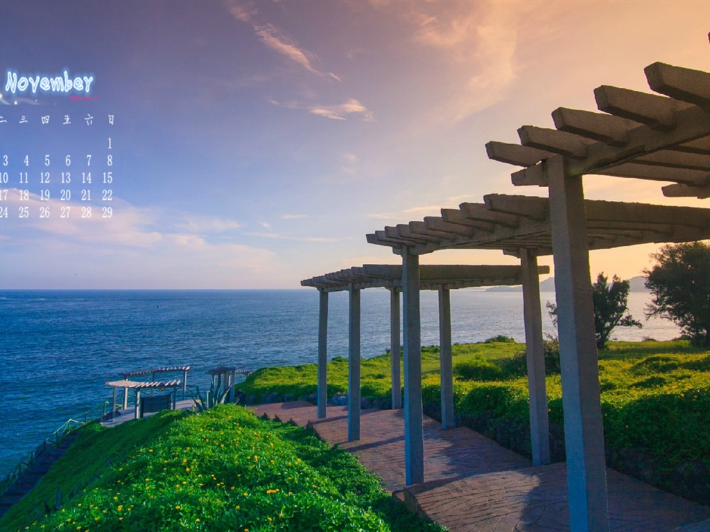 2015年11月 月曆壁紙(一) #16 - 1024x768