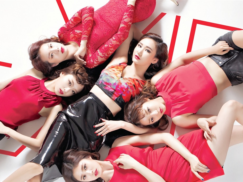 fondos de pantalla ExID grupo muchachas de la música coreana HD #1 - 1024x768