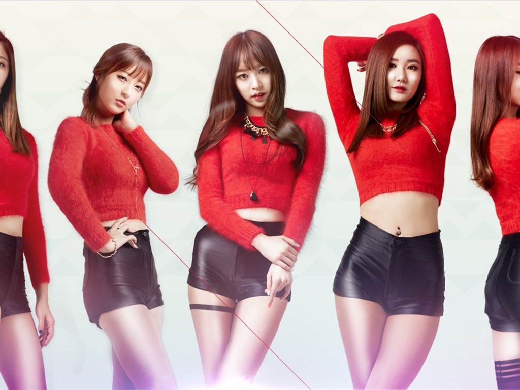 fondos de pantalla ExID grupo muchachas de la música coreana HD #6 - 1024x768