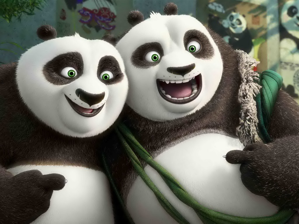 Kung Fu Panda 3, fondos de pantalla de alta definición de películas #11 - 1024x768