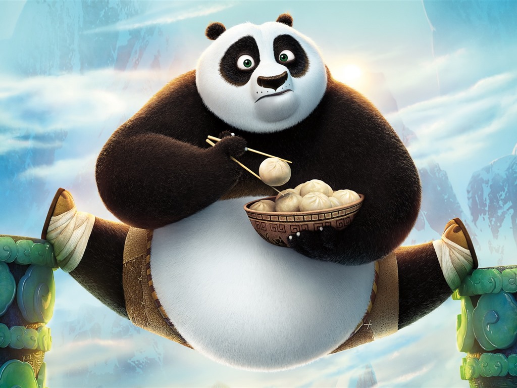 Kung Fu Panda 3, HD film tapety na plochu #12 - 1024x768