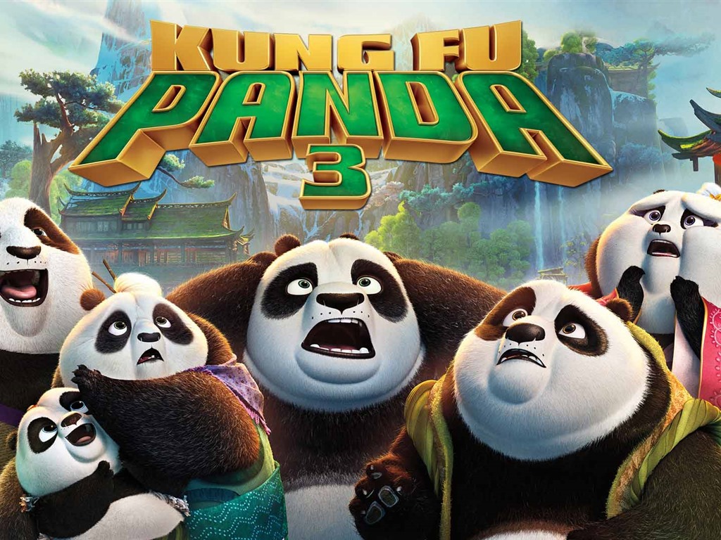 Kung Fu Panda 3, HD film tapety na plochu #16 - 1024x768