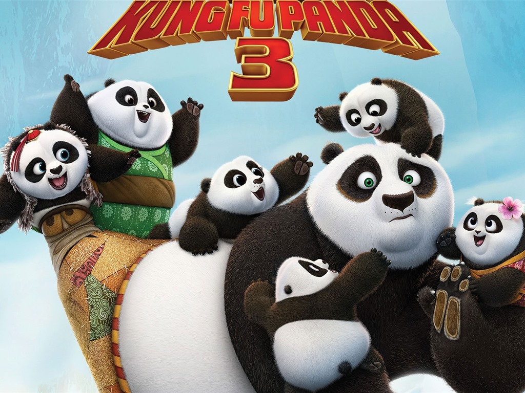 Kung Fu Panda 3, fondos de pantalla de alta definición de películas #17 - 1024x768