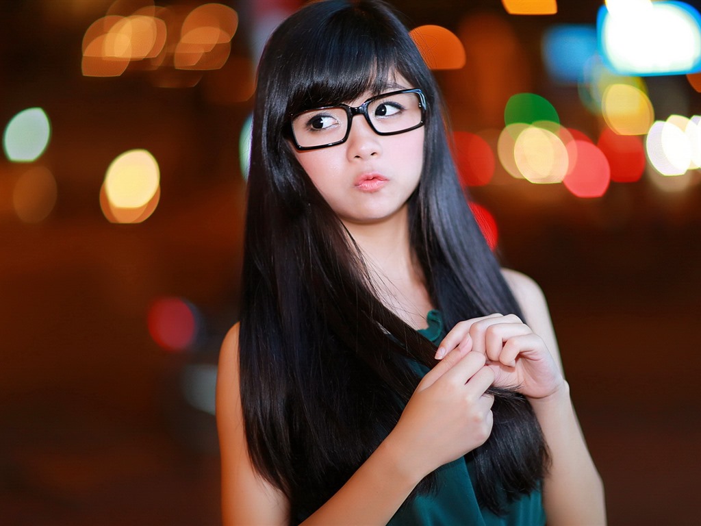 清純可愛年輕的亞洲女孩 高清壁紙合集(一) #11 - 1024x768