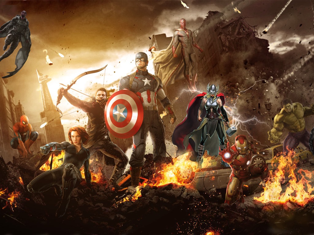 Captain America: Civil War, HD film tapety na plochu #4 - 1024x768