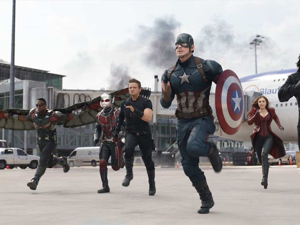 Capitán América: guerra civil, fondos de pantalla de alta definición de películas #6 - 1024x768